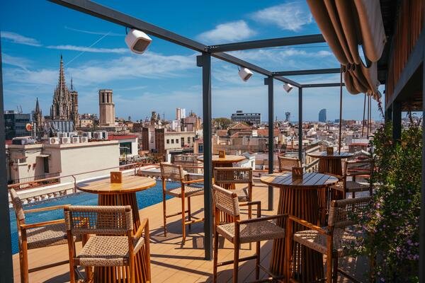 el chiringuito rooftop casa bonay barcelona