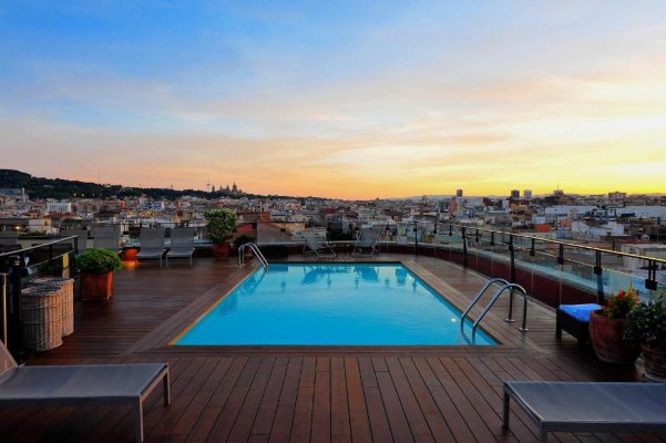 the roof hotel 1898 barcelona